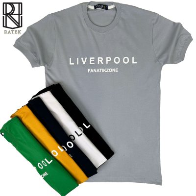 تیشرت چاپ LiverPool پنبه سوپر درجه یک عمده