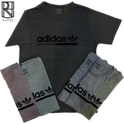 تیشرت ملانژ چاپ adidas