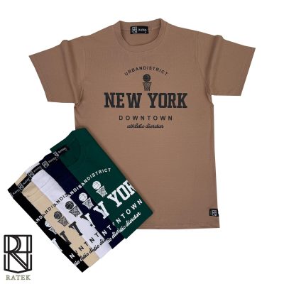 تیشرت طرح NEWYORK پنبه سوپر
