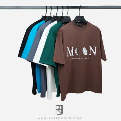 تیشرت باکسی طرح MOON پنبه سوپر