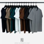 ست تیشرت و شلوارک بیسکوییتی
