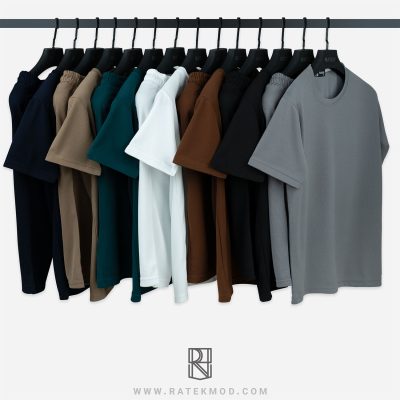 ست تیشرت و شلوارک بیسکوییتی
